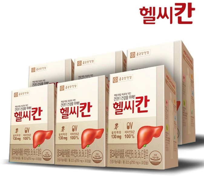종근당건강 헬씨칸 밀크씨슬 영양제