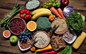 섬유질이 풍부한 채소