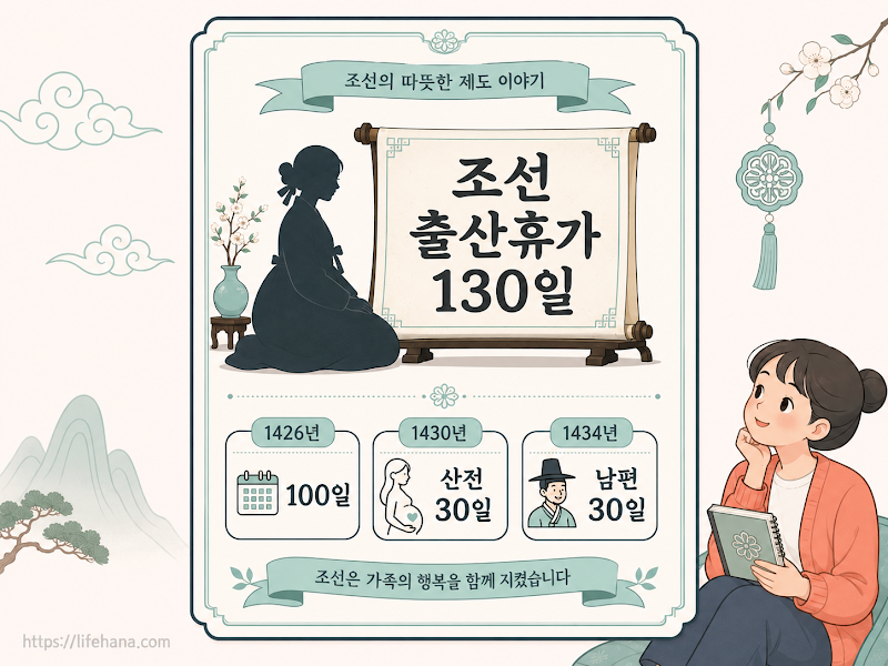 600년 전 세종대왕이 정립한 놀라운 출산 복지 역사