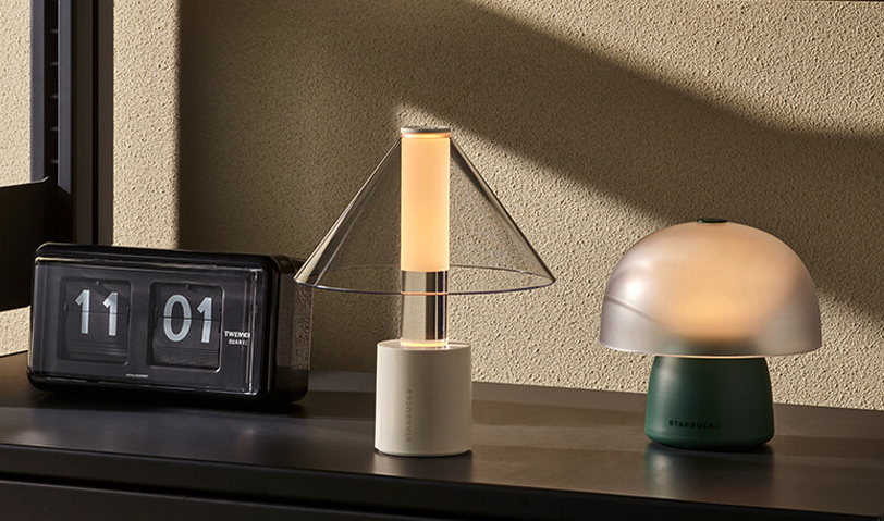 스타벅스 프리퀀시 보나키아 포터블 램프 디자인