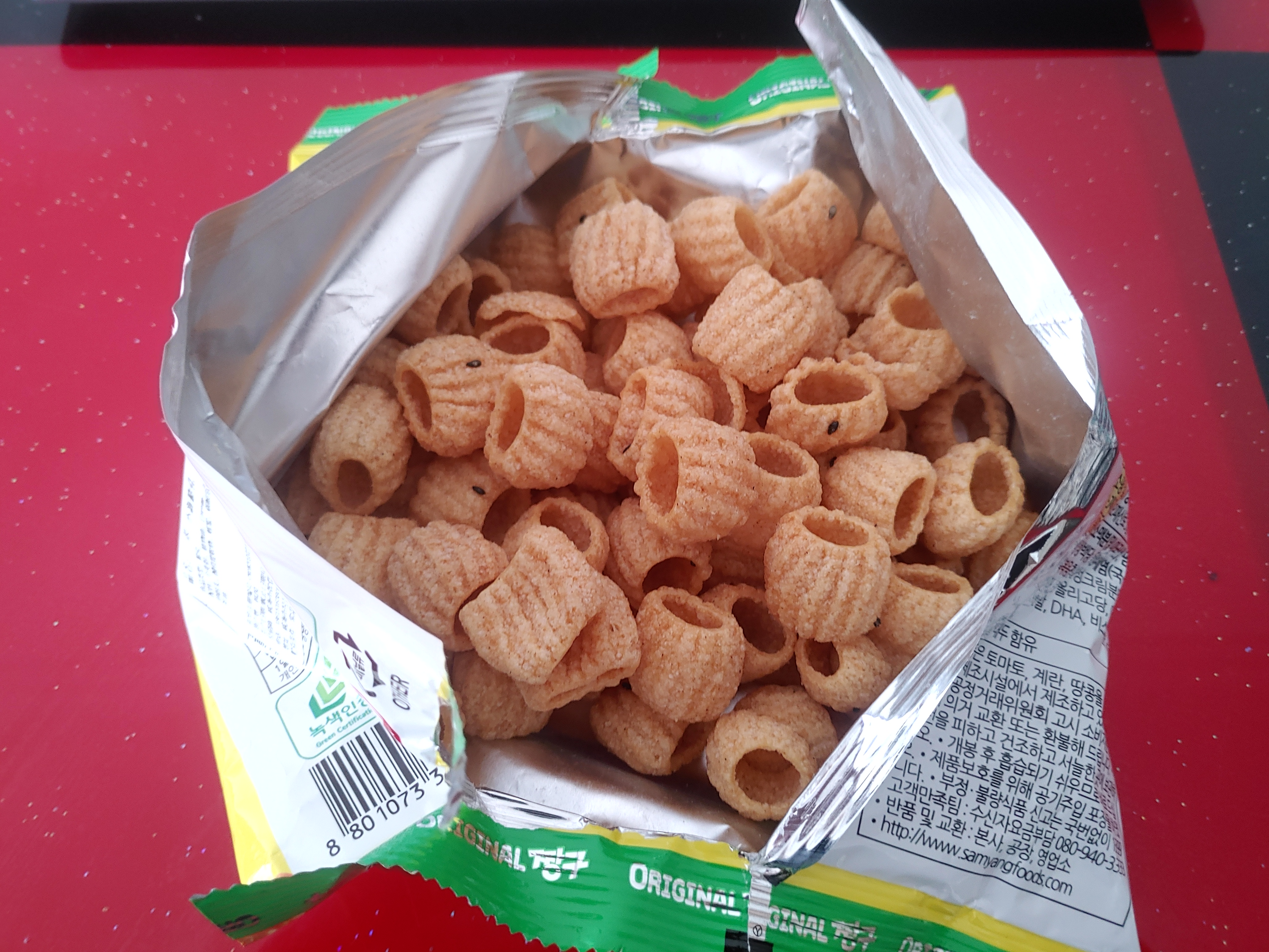 한국과자 삼양 짱구