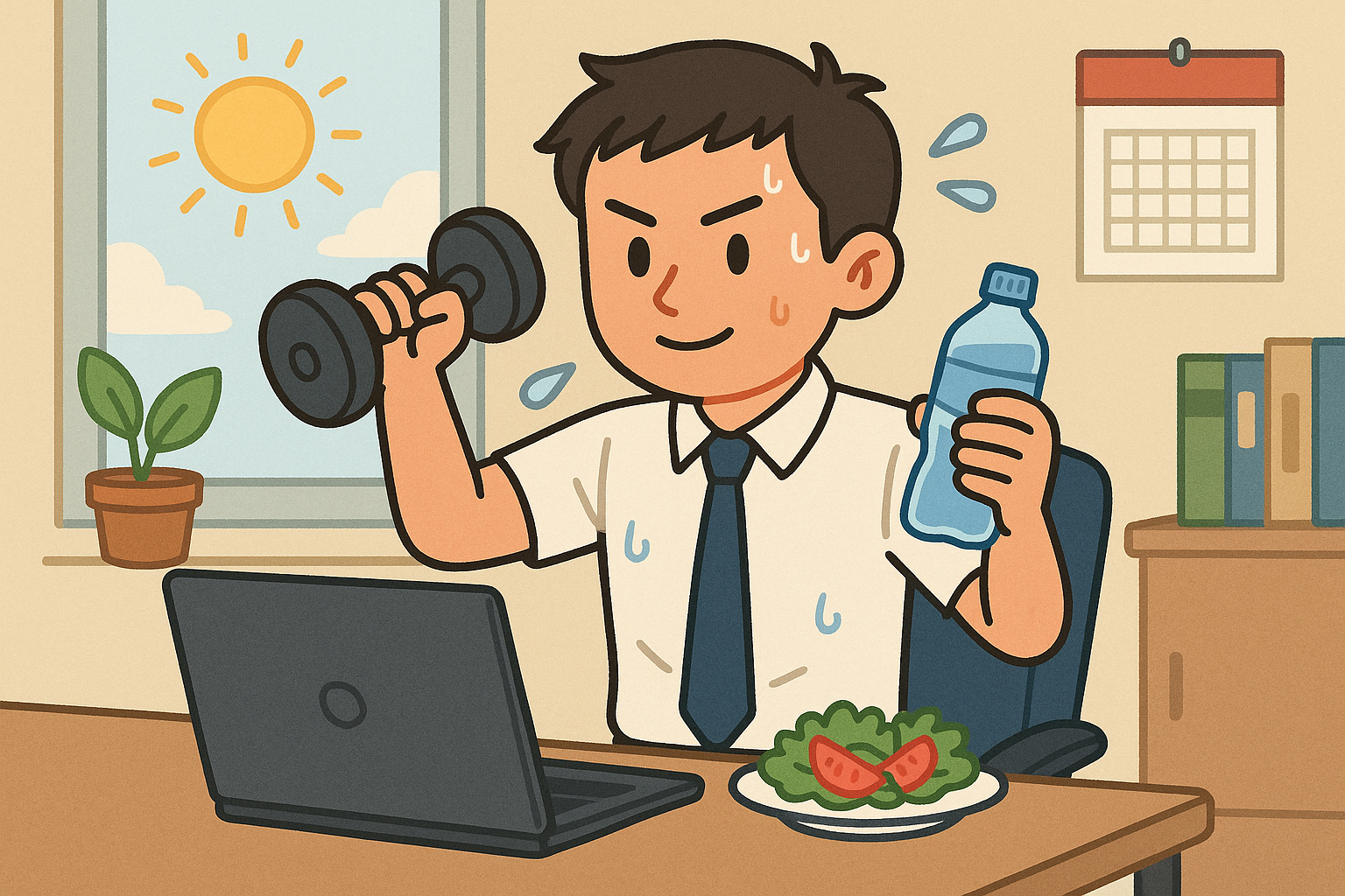 여름철 직장인 다이어트