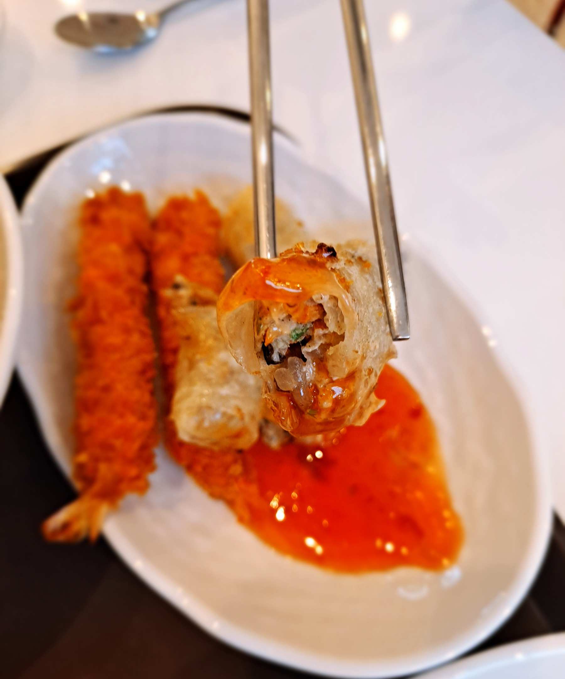 짜조 찍먹