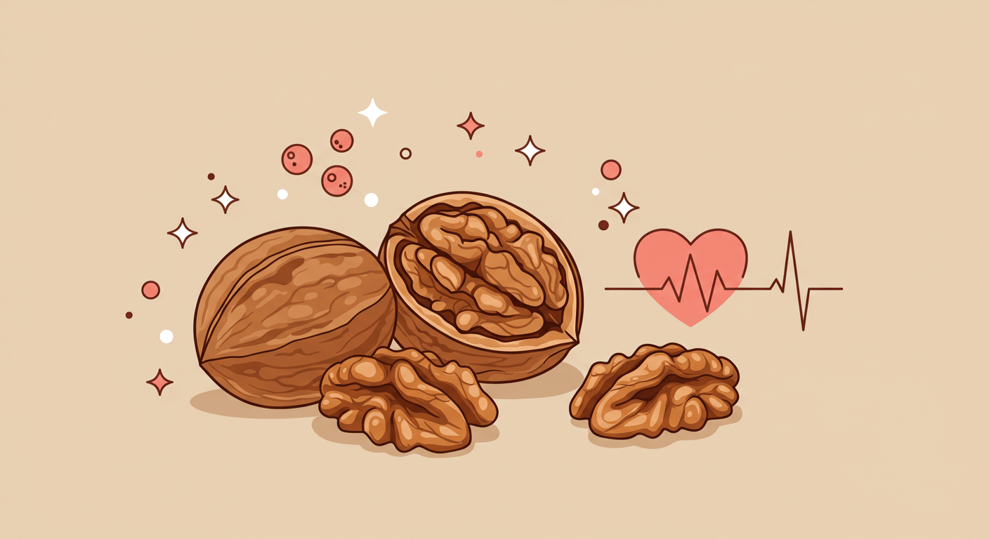 호두로 좋은 지방 섭취하기