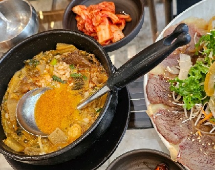 송도-장국밥-장육쌈-장독집