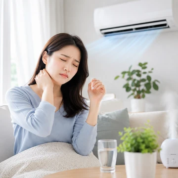 냉방 후 실내환경 변화 모습6