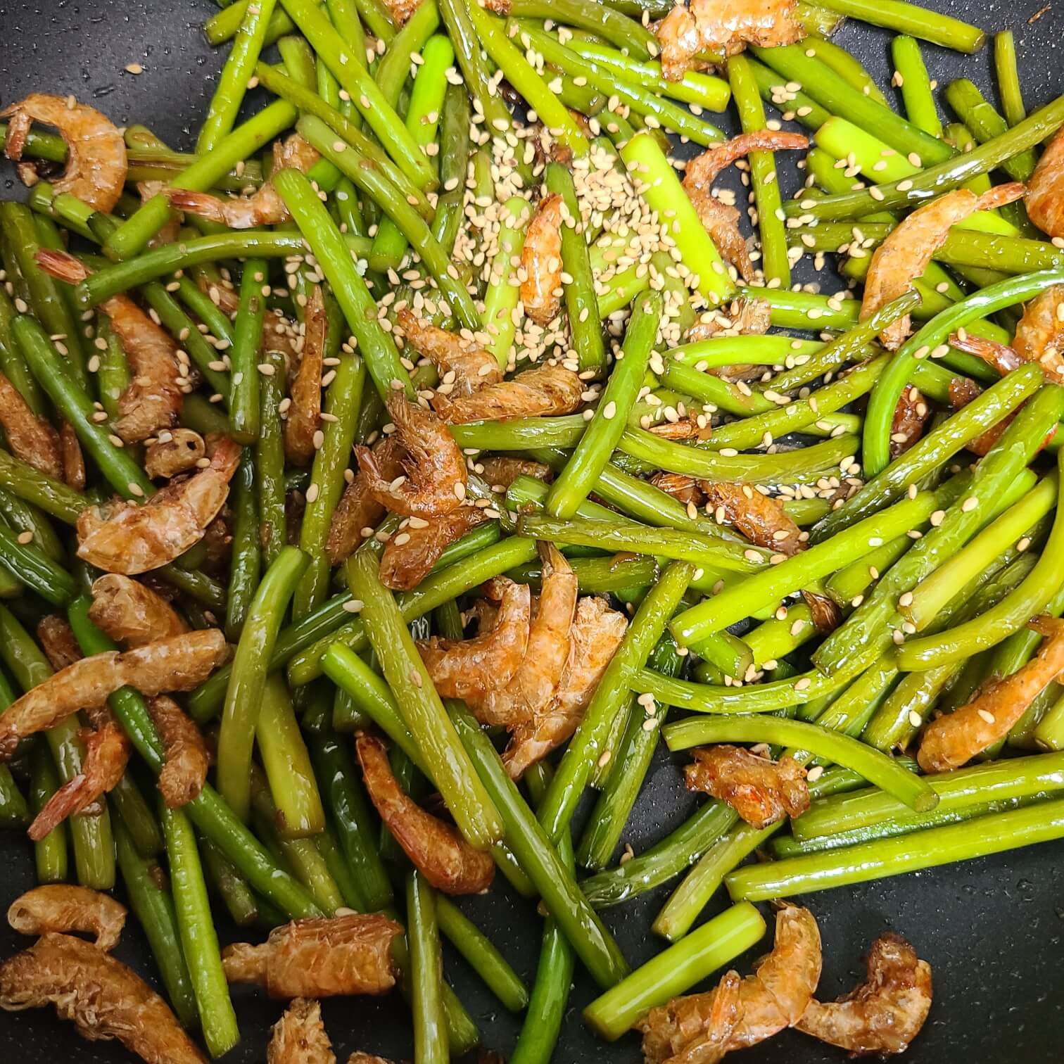 마늘쫑 효능&amp;#44; 건새우 마늘쫑 볶음 만들기