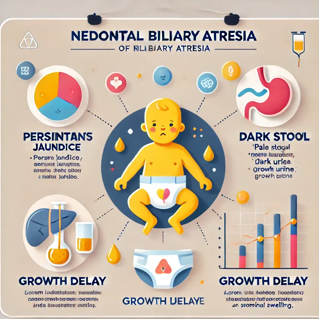 담도폐쇄증의 주요 증상
