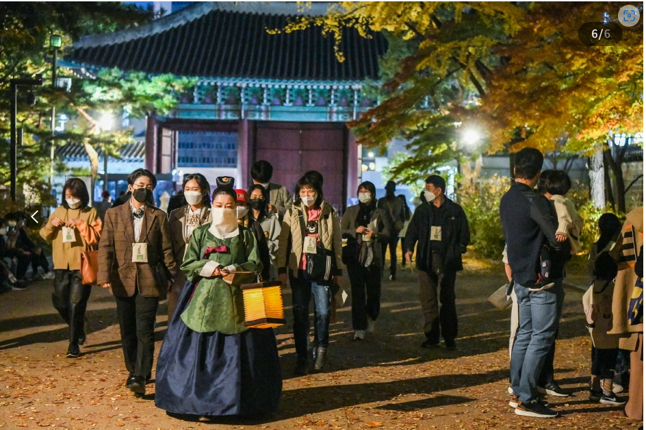 밤의 석조전 사진4 