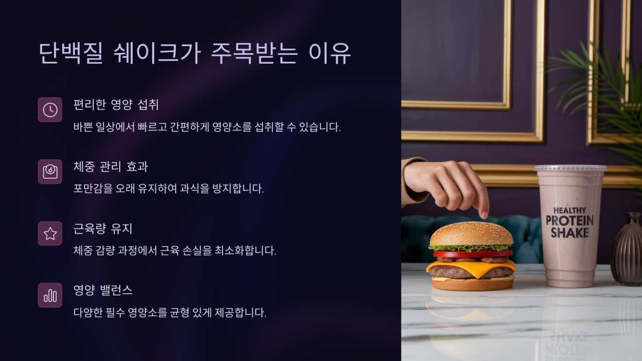 스위치온 다이어트 단백질 쉐이크 2