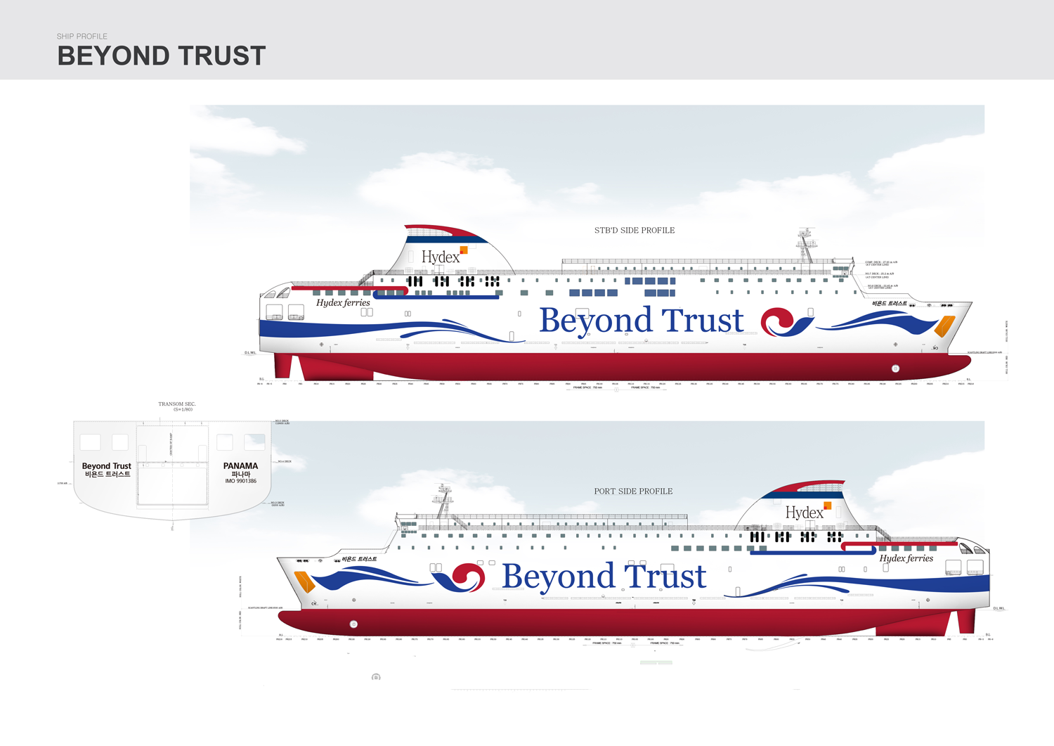 인천항-제주도 운항 비욘드 트러스트호 운항 시간표 스케줄 온라인 승선 예약 운임 요금 차량 선적 요금 객실 정보 배타는 곳 위치3