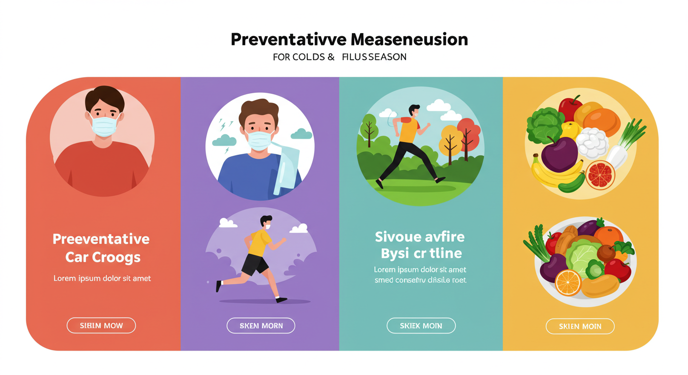 가을감기 예방하는 건강 습관