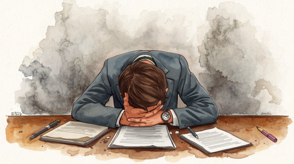 ESTJ는 질서와 체계를 중요하게 여기며, 맡은 역할을 책임 있게 수행하는 데 큰 가치를 둡니다. 그래서 약속이 지켜지지 않거나 일이 계획대로 진행되지 않았을 때 깊은 죄책감을 느끼는 경우가 많습니다에 관한 그림