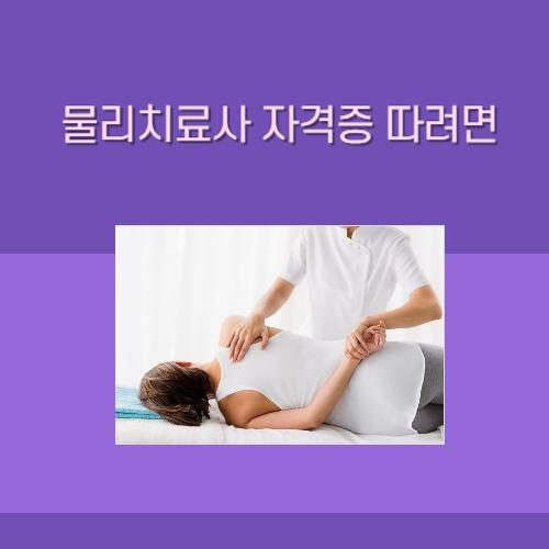 물리치료사 자격증