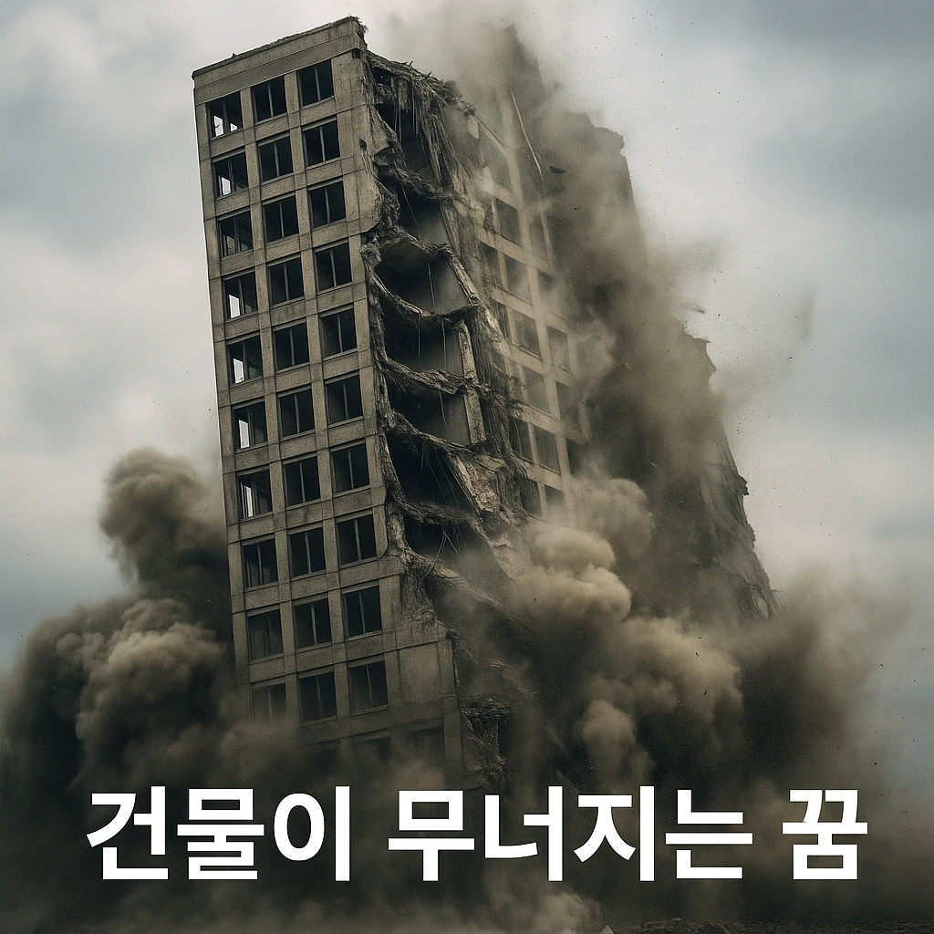 건물이 무너지는 꿈