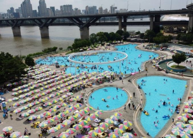 서울 한강공원 뚝섬 수영장 입장료 할인 주차장(출처-한강공원 누리집)