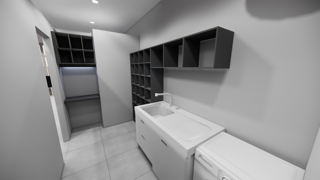 헤어샵탕비실디자인