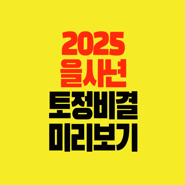 썸네일-2025-을사년-토정비결-미리보기