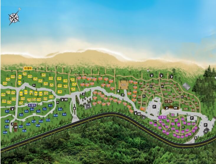 고사포1 배치도