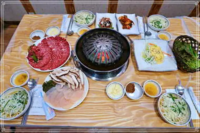 전남 장흥 맛집 표고버섯, 키조개 관자, 한우 소고기, 삼합