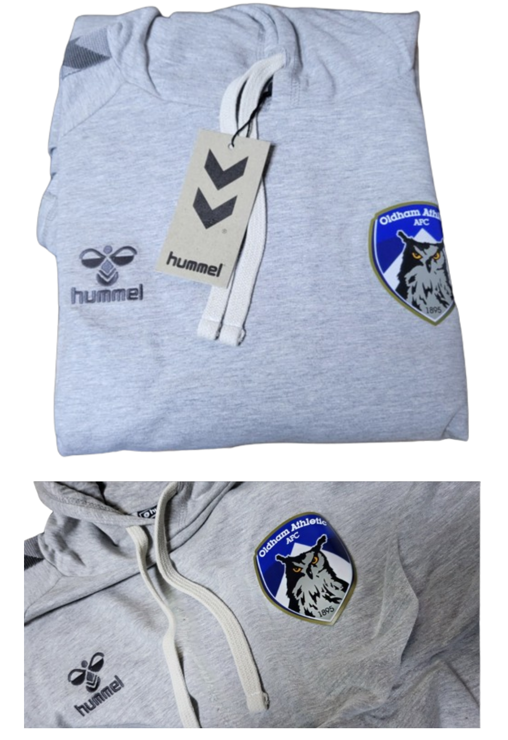 험멜-19/20-시즌-올드럼-후드티-전면부-모습-사진