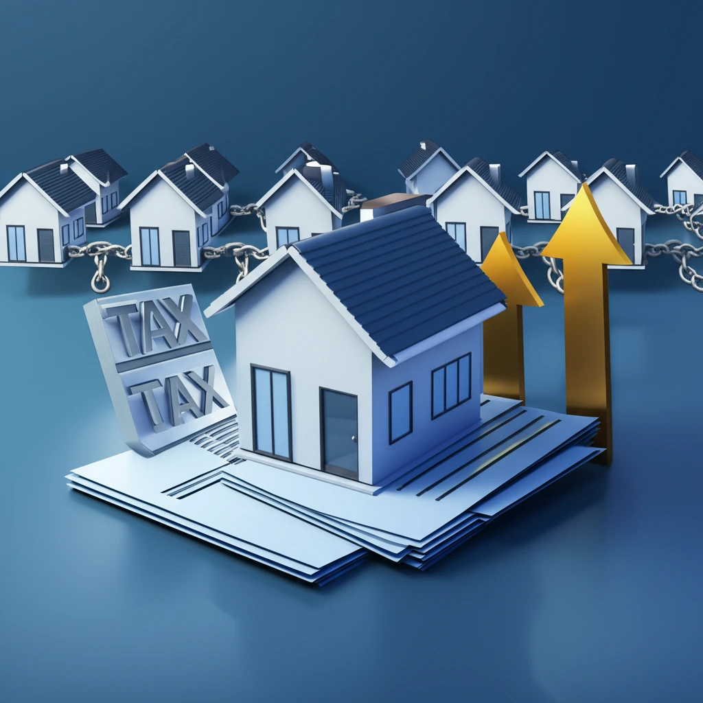 증여 취득세 시가 기준 총세부담 계산..