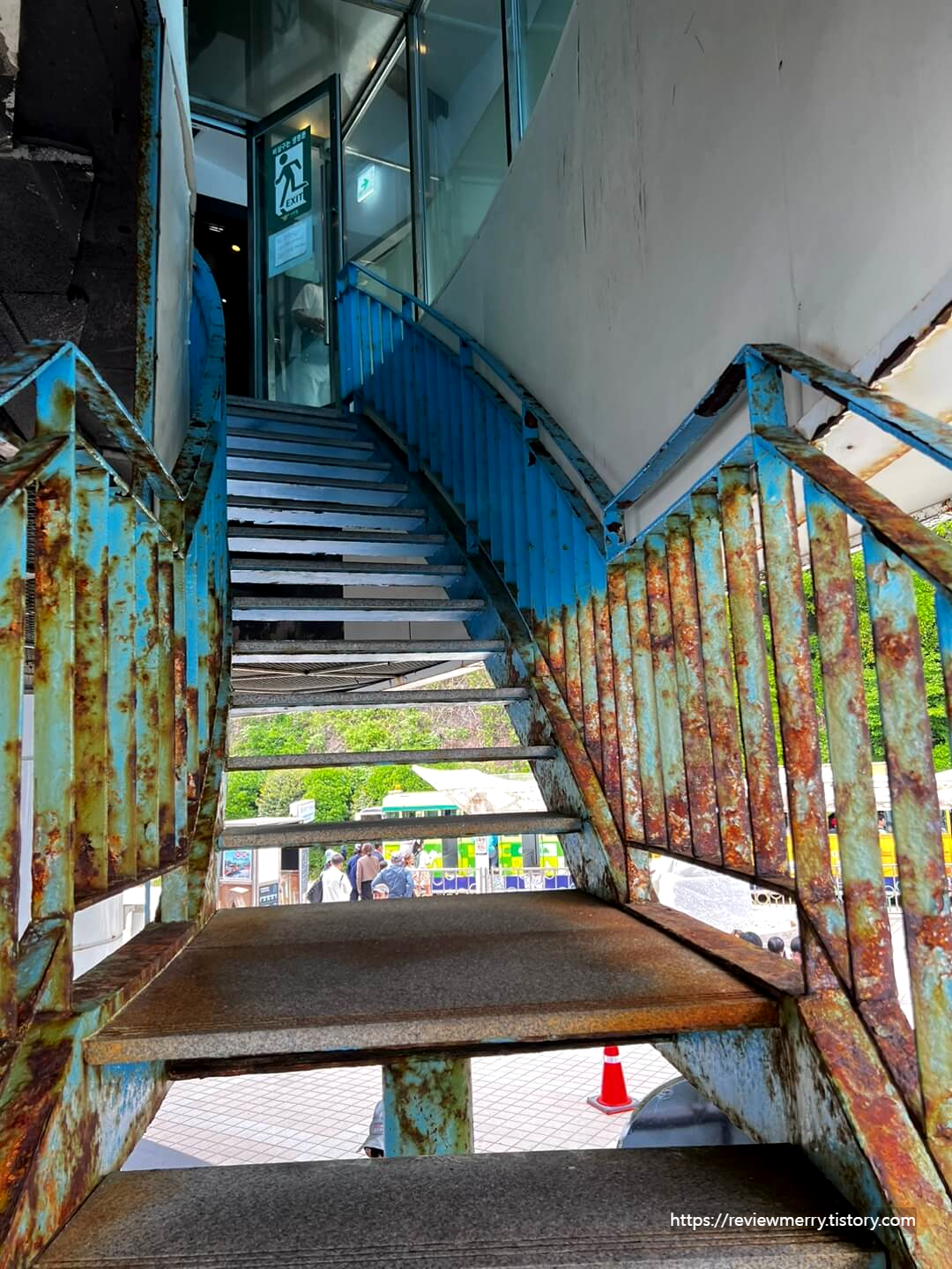 전망대 카페 가는 길