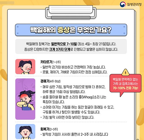 백일해-증상