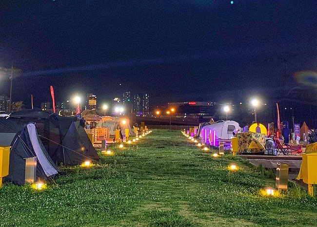 부산광역시 부산항 힐링야영장 소개