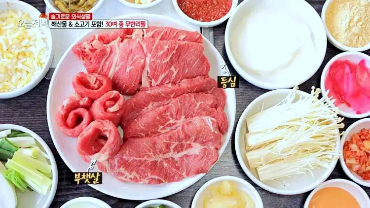 투데이 맛있는 메뉴 맛대맛 무한리필 장어구이, 조개구이, 삼겹살 목살 돼지고기, 소고기 무제한 맛있는 식당 추천 김해 내동 수로왕릉역 맛집