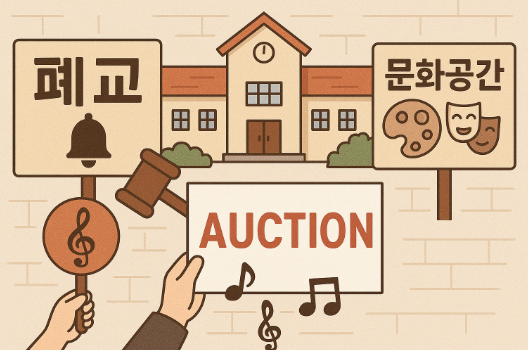 폐교 경매로 시작된 문화공간