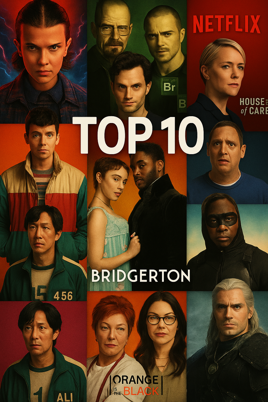 넷플릭스 인기 미국드라마 TOP10
