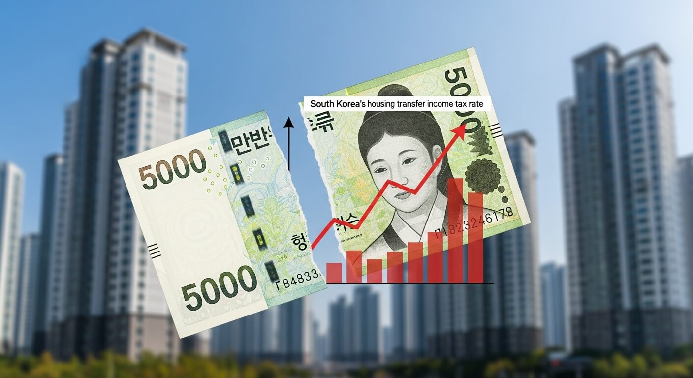 주택 양도소득세율 세율표