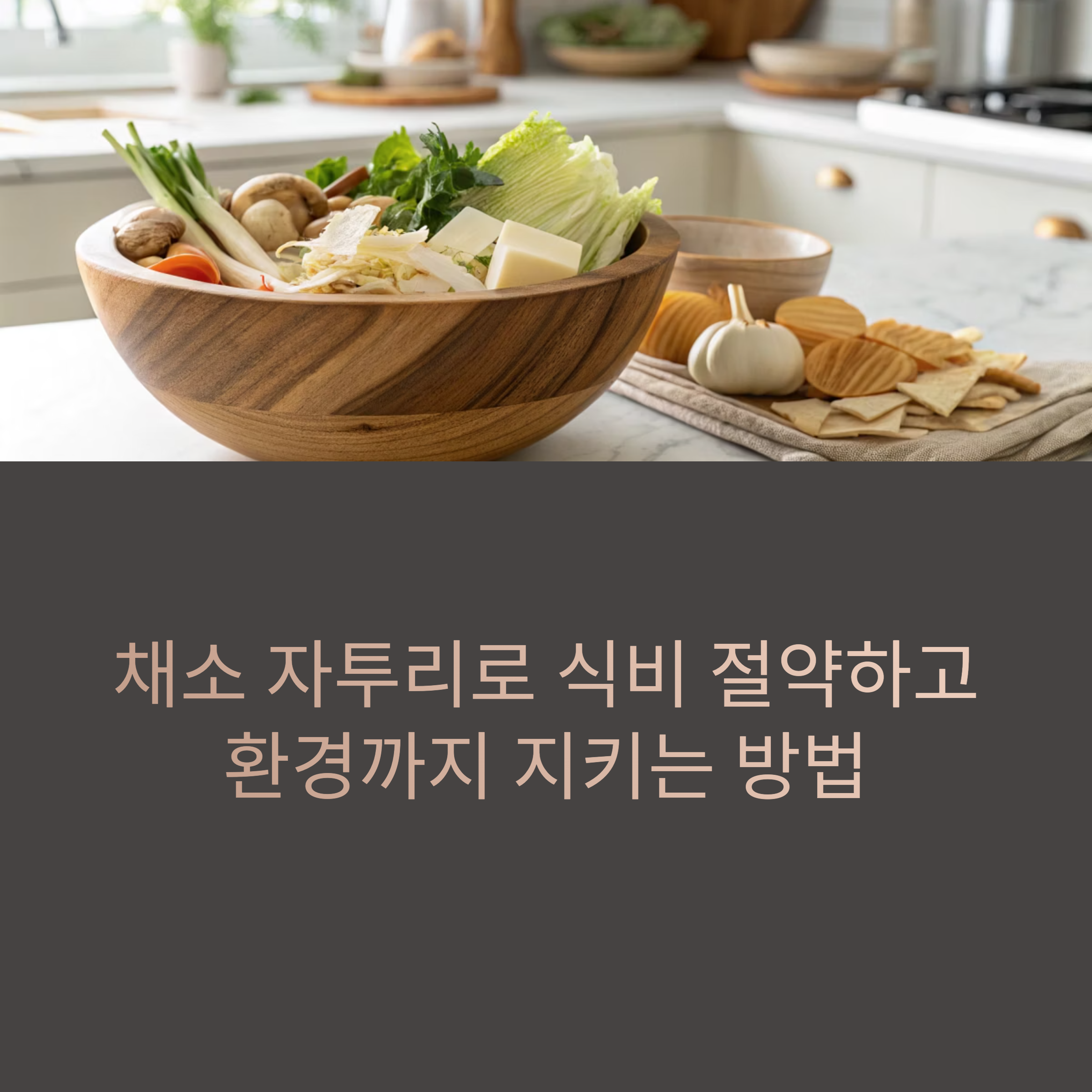 채소 자투리, 버리지 말고 이렇게 쓰면 100% 활용 끝!