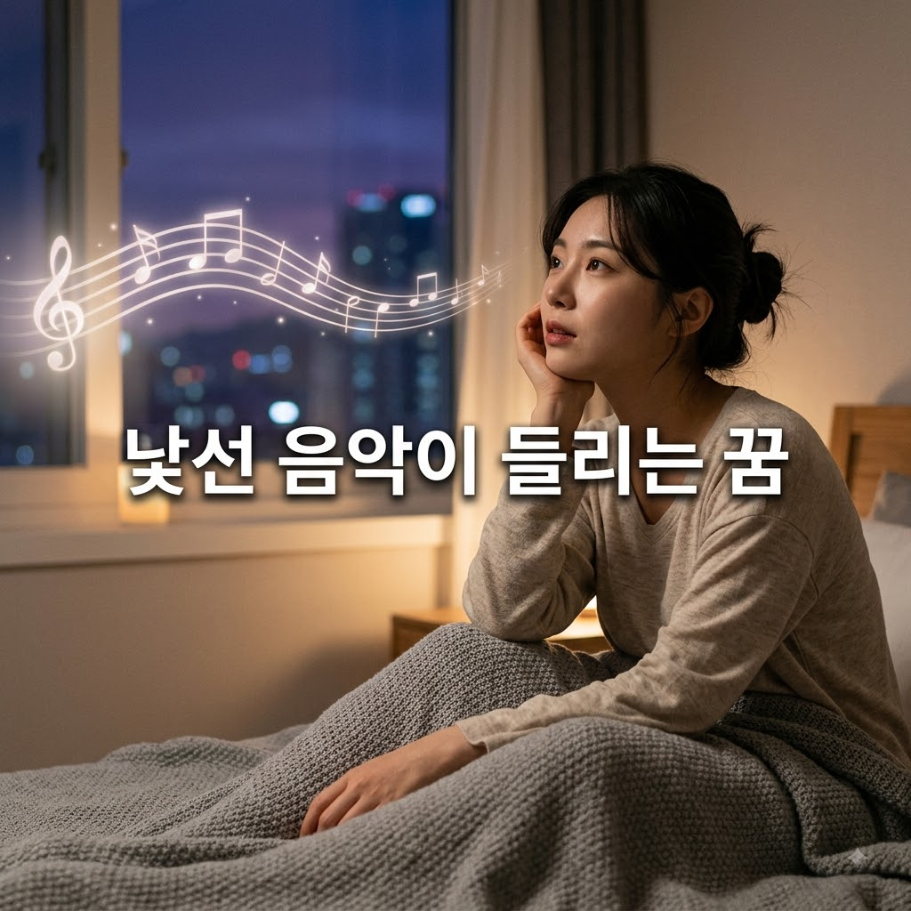 낯선 음악이 들리는 꿈