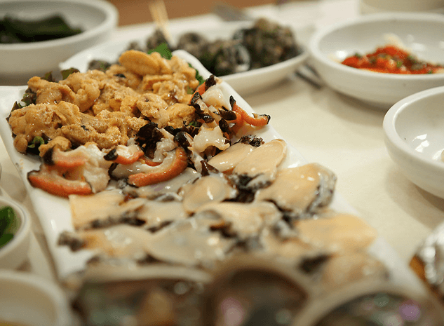 생방송투데이 자연산 멍게 한상