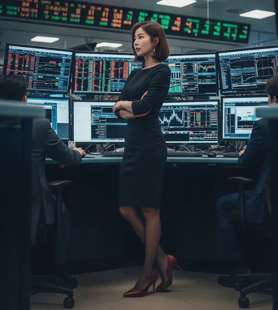 토론토 대학교 컴퓨터 과학과 졸업생이 뉴욕 월스트리트의 투자은행에서 퀀트 분석가로 일하는 모습