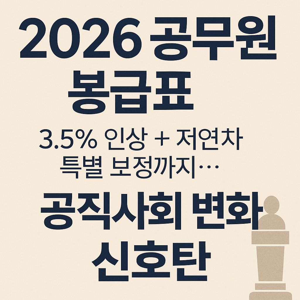 2026-공무원-봉급표