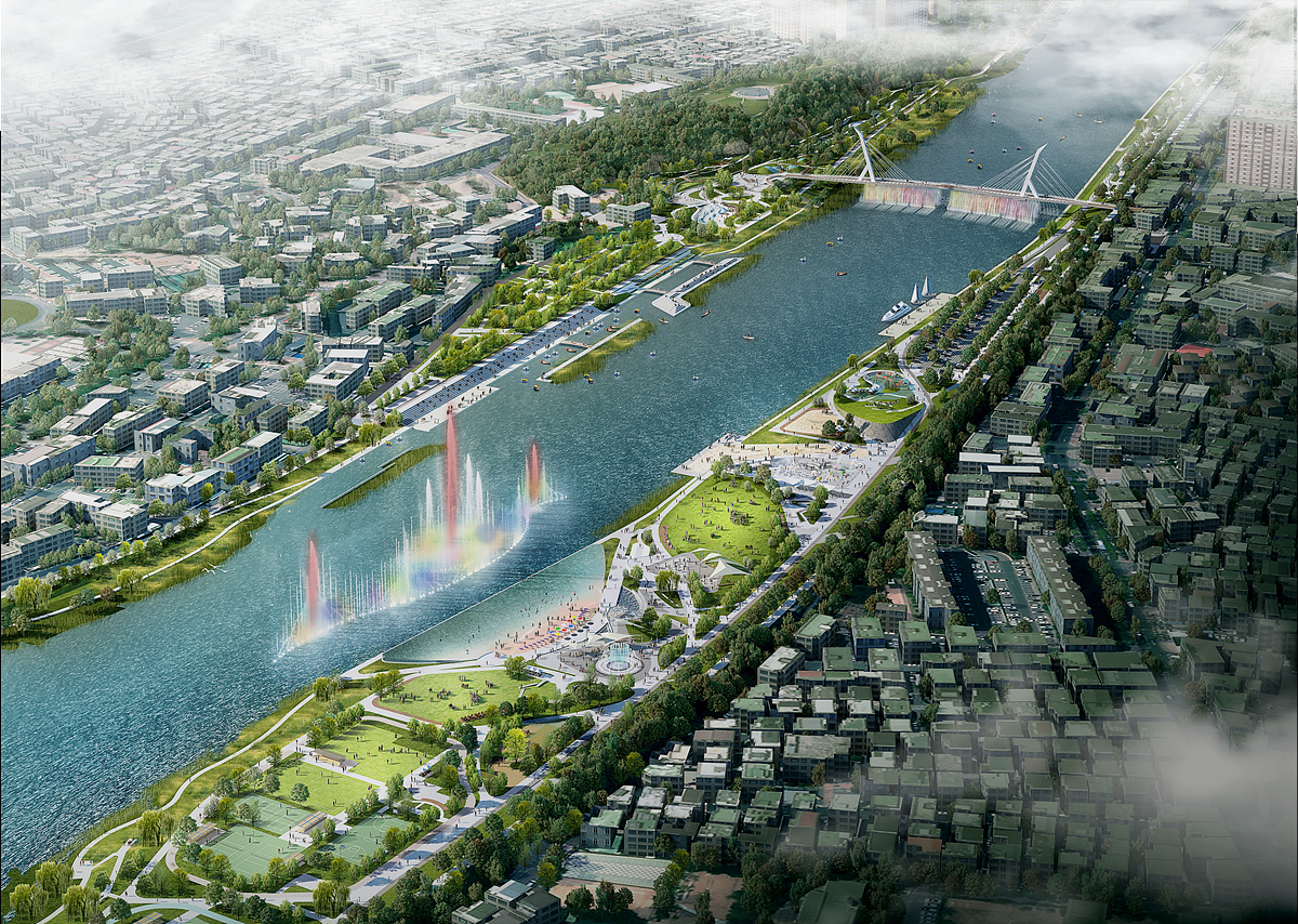 동촌유원지 일원 금호강 하천조성사업