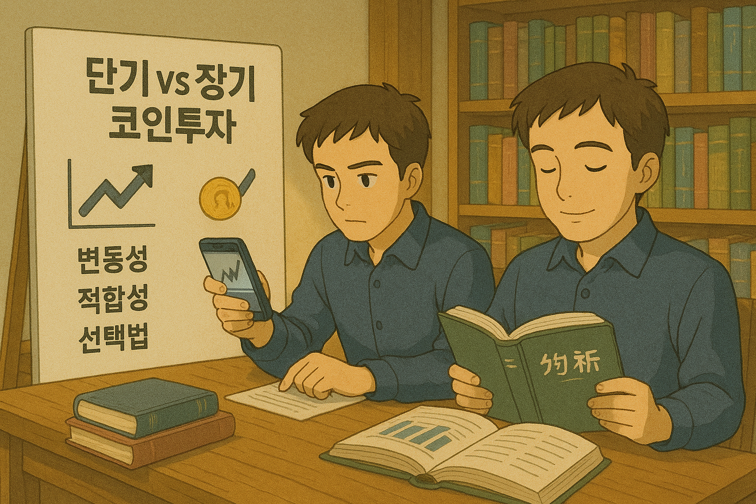 단기 vs 장기 코인투자 (변동성, 적합성, 선택법) 사진