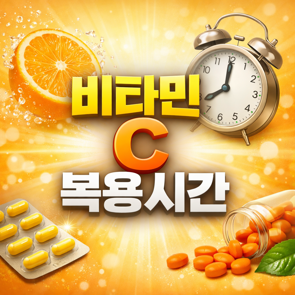 비타민 C 복용시간