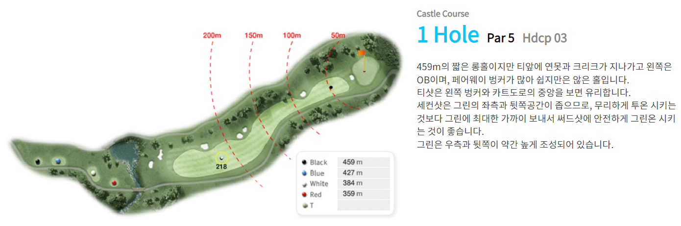 포천힐스 컨트리클럽 캐슬코스 01
