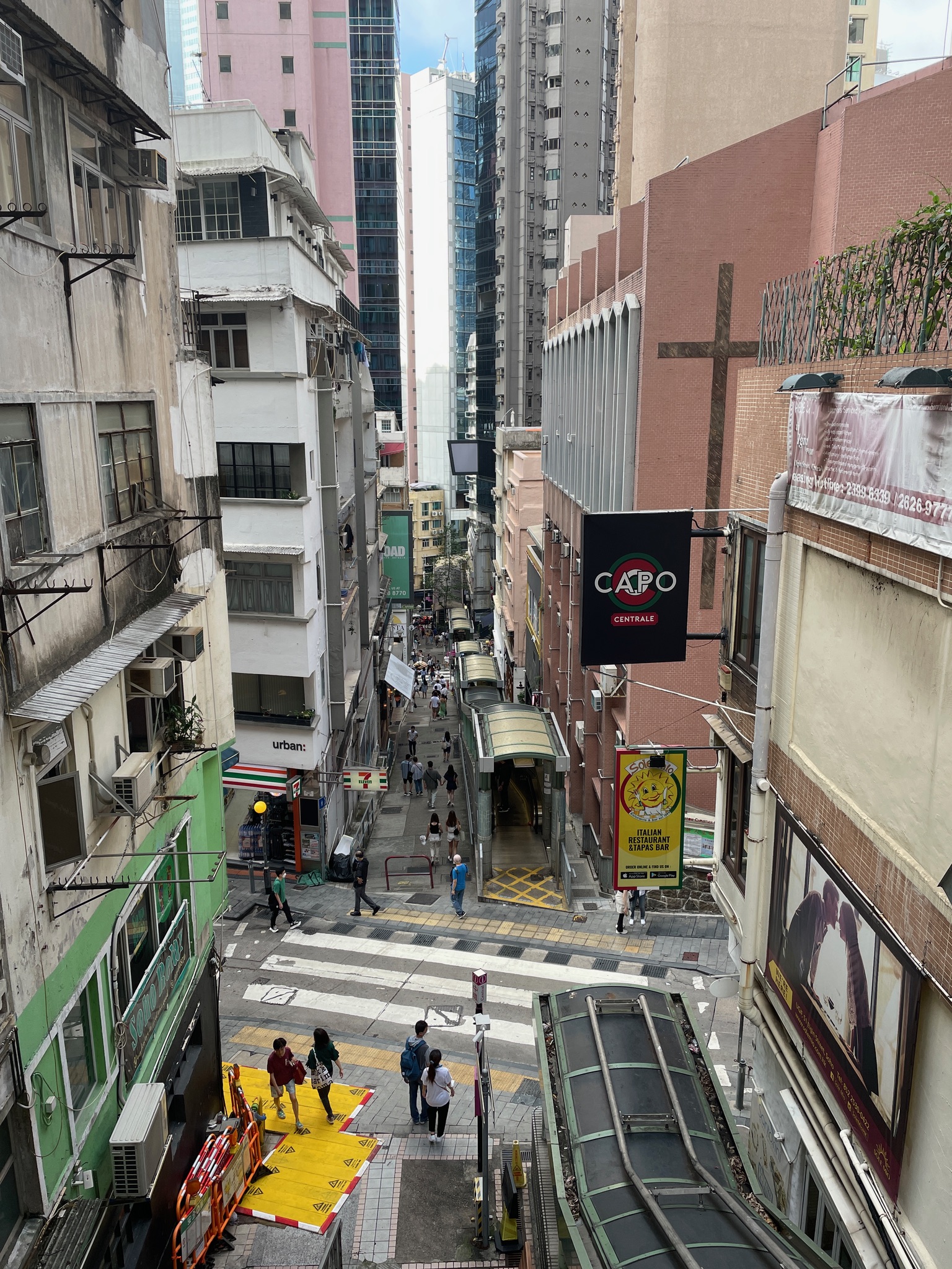 홍콩 미드레벨 풍경5