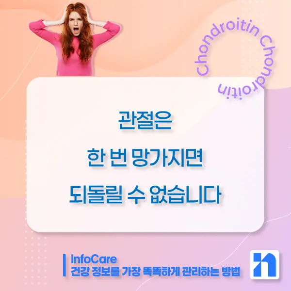 콘드로이친 효능, 복용방법