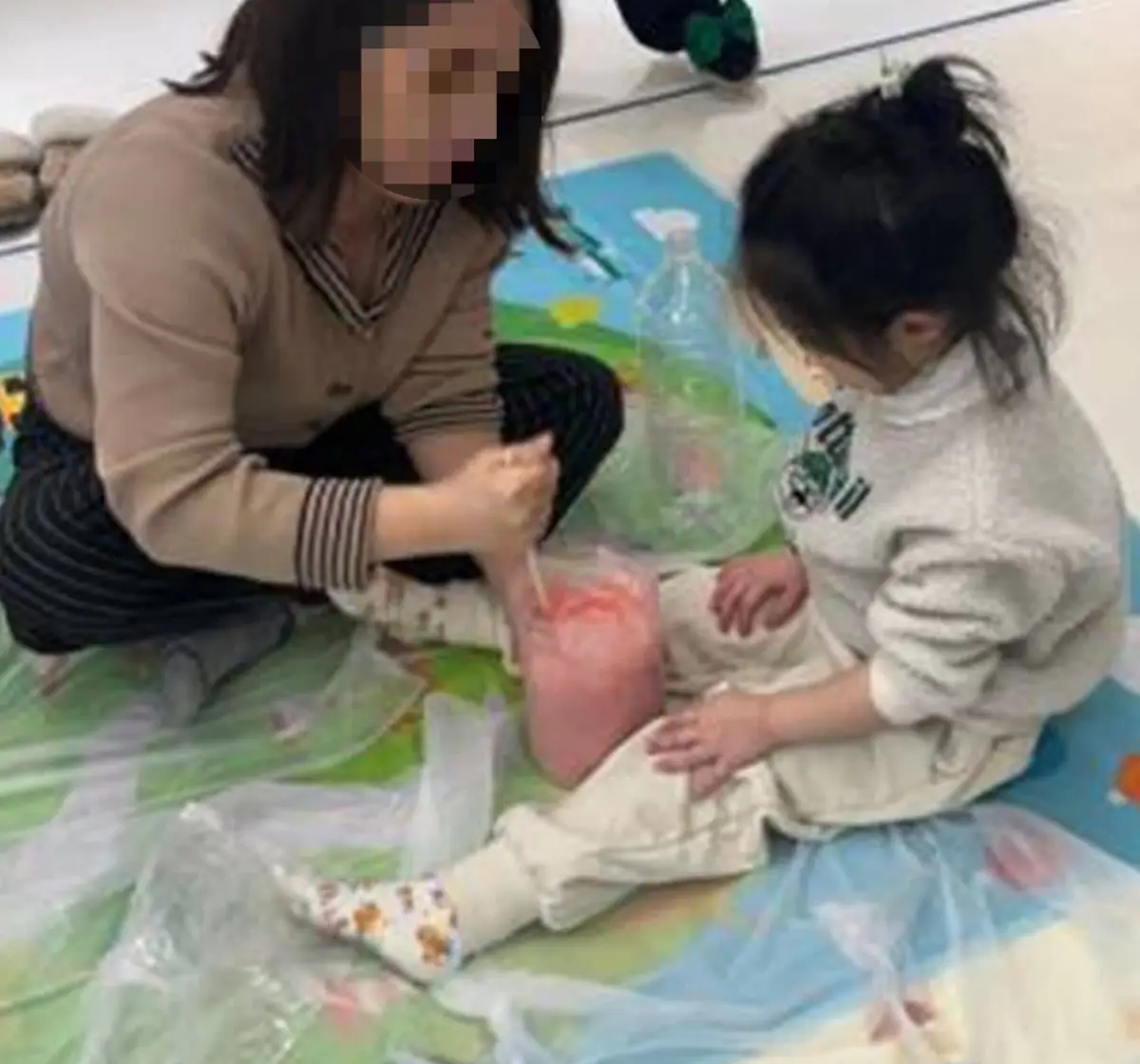 아이와 추억 만들기 석고핸드캐스팅