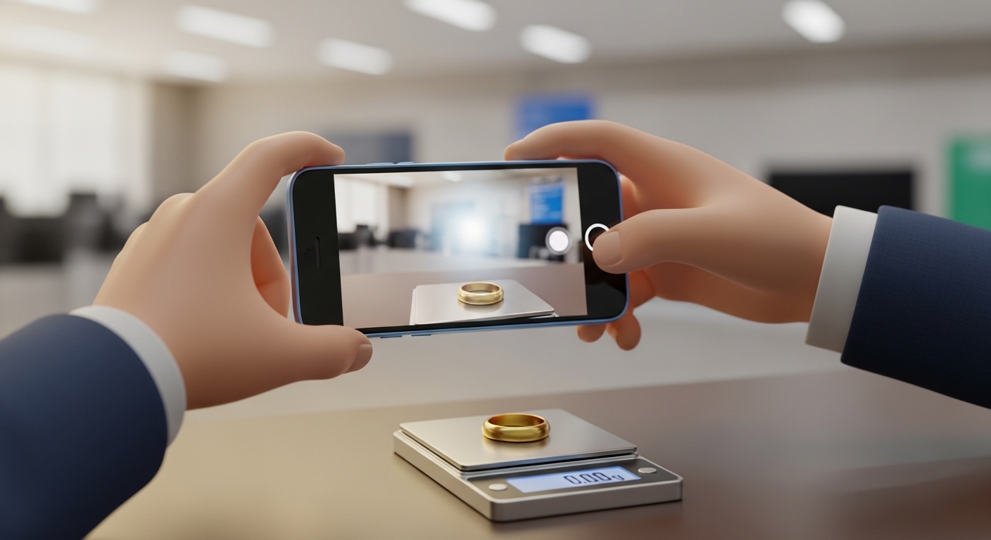 중고거래사기예방, 금무게확인