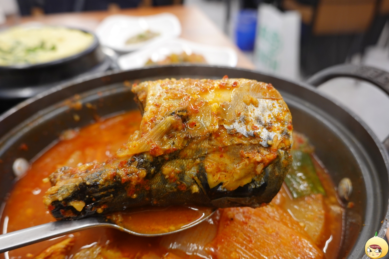 고등어조림 큰 토막