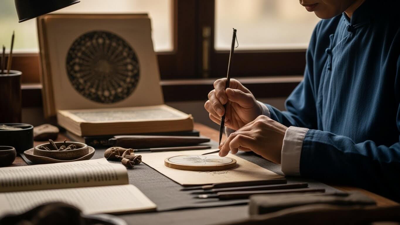 무형문화재 기술 관련 사진