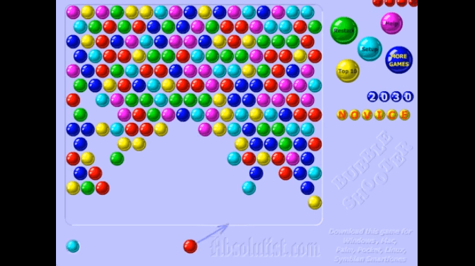 버블슈터 게임하기