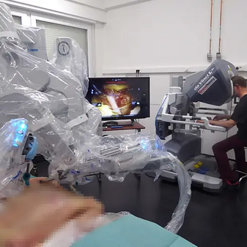 갑상선암 로봇수술 방법 사진